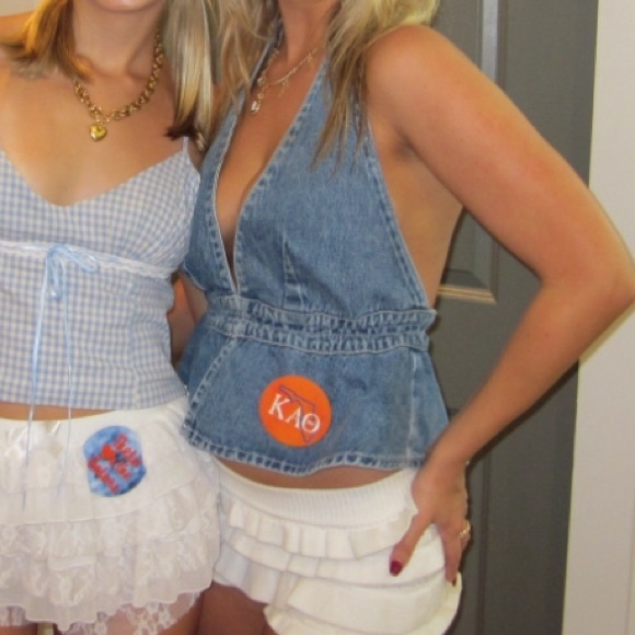 Princess Polly Denim Top - Picture 2 of 2